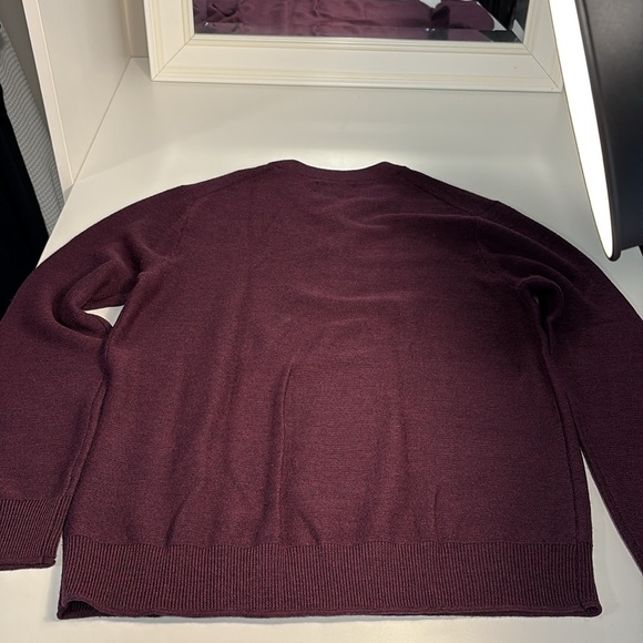 Bonobos Maroon Button Down Sweater Slim Large - Picture 5 of 5